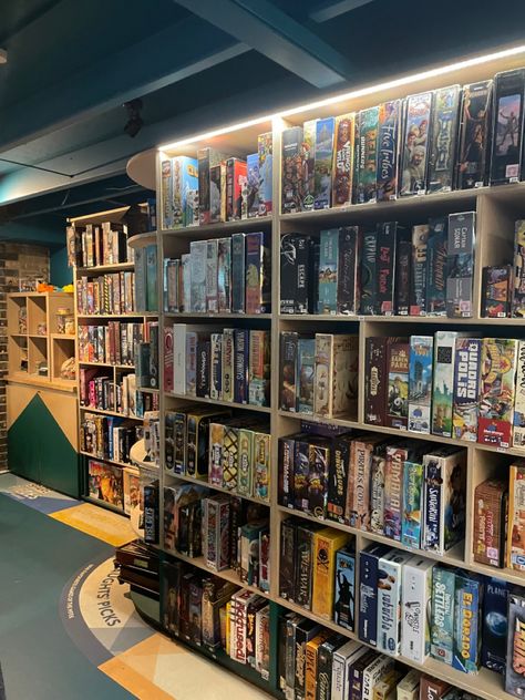 Game Store Design, Cane Brothers, Board Game Store, Meghan Quinn, Nice Guys Finish Last, Board Game Room, Jonathan Smith, Bagel Shop, Video Store