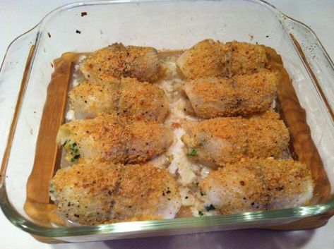 Sole Fillet Recipes, Basa Fillet Recipes, Stuffed Sole, Rockfish Recipes, Sole Recipes, Wheat Free Bread, Sole Fish, Fish Fillet Recipe, Crab Cake Recipes