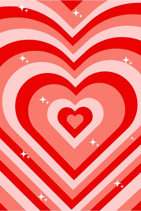 Layered Heart Wallpaper, Adobe Software, Cute Simple Wallpapers, Simple Wallpapers, Heart Wallpaper, Smiley, Feelings, Red, Pattern