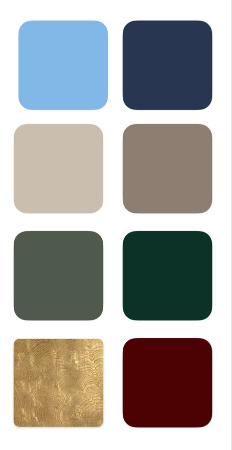 Blue Green And Burgundy Living Room, Colors To Go With Emerald Green, Blue Burgundy Bedroom, Deep Emerald Color Palette, Navy And Green Palette, Green Gold Blue Color Scheme, Midnight Green Color Palette, Rust Navy Green Color Palette, Blue Green Bronze Color Palette