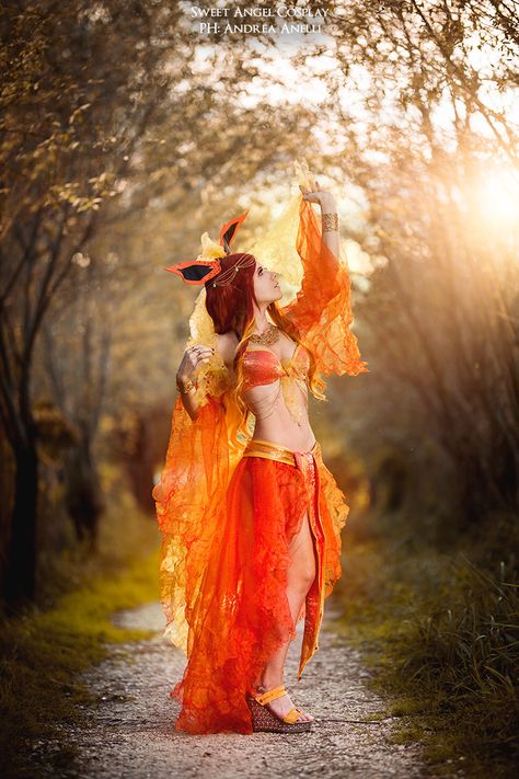 Flareon Gijinka Cosplay by MiciaGlo Flareon Gijinka, Evee Cosplay, Flareon Cosplay, Pokemon Flareon, Umbreon And Espeon, Pokemon Gijinka, Pokemon Cosplay, Cosplay Costumes, Photo Printing