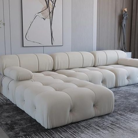 Home Inspo Living Room Modular Sofa Modern Sofa Camaleonda Sofa, Sofa Set Living Room, Velvet Sofa Set, Couch With Ottoman, Couch With Chaise, Sectional Chaise, Minimalist Sofa, Corner Sectional Sofa, Velvet Sectional