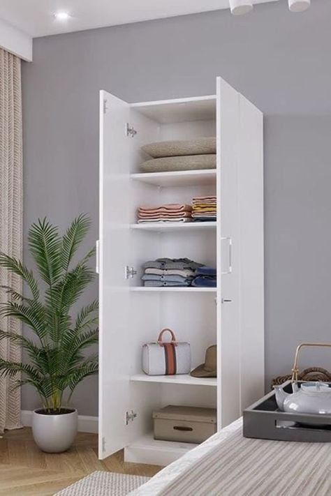 Wakefit Wardrobe | 1 Year Warranty | Cupboard, Wooden Almirah for Clothes, Wardrobe Wooden, Twill 2 Door Without Mirror, No Drawer & No Hanging Space, 18MM Panels, with Assembly (Frosty White) Cupboard For Clothes, Wooden Almirah, Clothes Wardrobe, Diwali Gifts, Diwali, Cupboard, 1 Year, Home Kitchens, Drawers