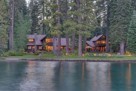 . Lake Tahoe Houses, Tahoe City, Tudor Style Homes, House Hunters, Mark Zuckerberg, Celebrity Houses, Luxury Property, Lake Tahoe, Luxury Real Estate