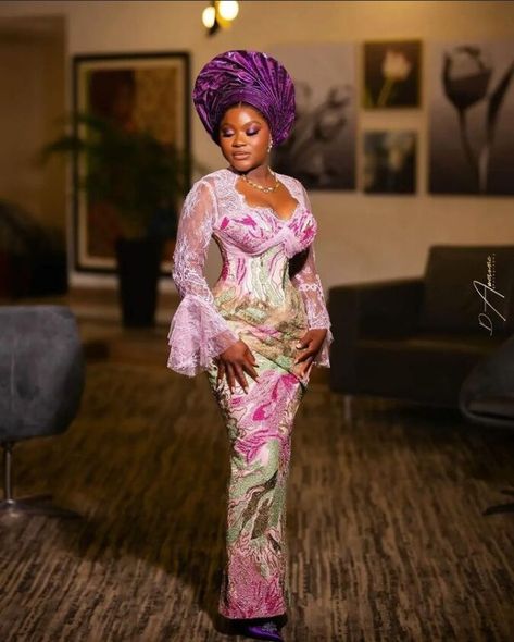 Latest and Best Owambe Styles For Brocade Fabrics. Nigerian Dress Styles Gowns, Latest Owambe Styles, Latest Lace Gown Styles Aso Ebi, Brocade Asoebi Styles, Lace Gown Styles Aso Ebi, Nigerian Traditional Dresses, Owambe Styles, Nigerian Dress Styles, Aso Ebi Lace