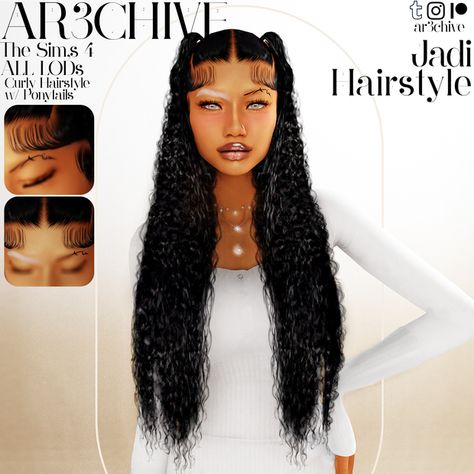 Jadi Hairstyle 🫧 | Patreon Sims4 Spiritual Cc, Mod Hair Patreon, Sims 4 Mods Free Hair, Lynxsimz Sims 4 Cc, Sims 4 Custom Content Curly Hair, Ts4 Urban Hair, Simtury Cc Hair, Sims 4 Cc Wigs Patreon, Afro Hair Sims 4 Cc Patreon