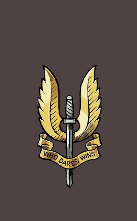 Who Dares Wins Wallpaper, Ben Zank, Para Sf, Special Forces Patch, British Sas, Special Forces Logo, Who Dares Wins, Army Symbol, Soldier Tattoo