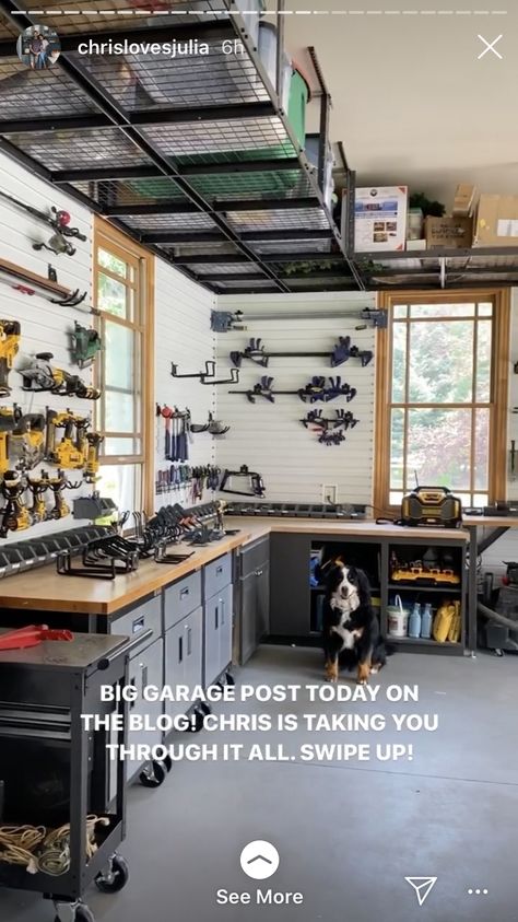 Garage Workbench Plans, Garage Workshop Layout, Garage Storage Inspiration, Garage Design Interior, Garage Organisation, Garage Workshop Organization, Workshop Layout, Garage Renovation, Garage Organization Diy