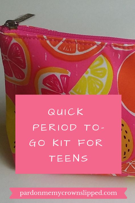 Girly Tips, Period Kit, Raising Teenagers, Preteen Clothing, Go Kit, Confidence Kids, Smart Parenting, Mentally Strong