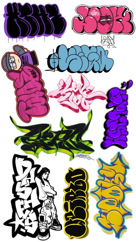 Graffiti Art Letters, Graffiti Wildstyle, Graffiti Text, Graffiti Words, Graffiti Writing, Graffiti Doodles, Graffiti Stickers, Art Basics, Graffiti Tagging