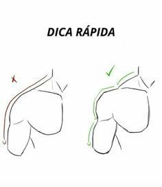 How To Draw Shoulders And Arms, Shoulder Drawing Tutorial, Male Back Reference Photo Drawing, Hands Interlocked Reference, Male Anatomy Tips, Criss Cross Pose Drawing, Person Leaning Down Reference, Shoulder Art Reference, How To Draw Upper Bodies