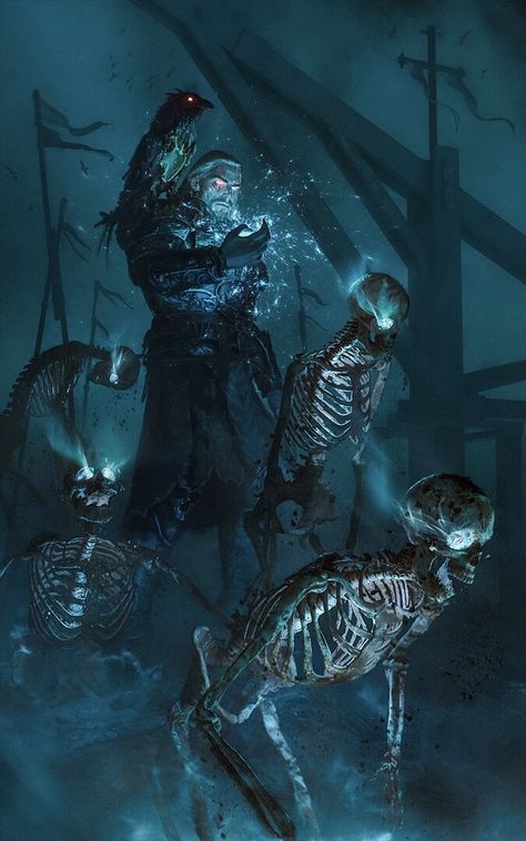 Fantasy Necromancer Art, D&d Necromancer, Necromancer Magic, Fantasy Necromancer, Necromancer Oc, Necromancer Dnd, Necromancer Aesthetic, Necromancer Art, Dark Wizard