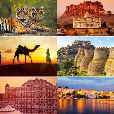 Rajasthan Weekend Getaway Packages - Enjoy your weekends in Rajasthan with short break holiday tour packages. Rajasthan Tourism, Humayun’s Tomb, Lotus Temple, India Gate, Red Fort, Golden City, States Of India, Beautiful Cities, Jaisalmer