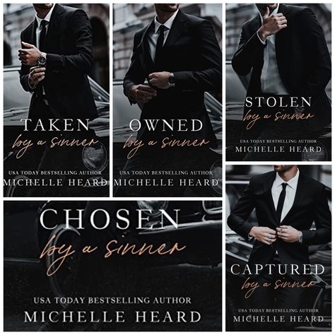 The Sinners - Michelle Heard Michelle Heard, The Sinners Series, Sinner Series, Sinners Consumed Book Aesthetic, Sinner Series Michelle Heard, Sinners Series Michelle Heard, Taken By A Sinner, Sinners Playground Book, King Of Sins Series Books