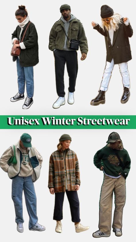 All gender street wear - masc lesbian winter street wear Lesbian Winter Outfits, Streetwear Fashion Winter, Winter Street Wear, Masc Lesbian, Streetwear 2023, Lesbian Outfits, Masc Outfits, Lesbian Fashion, Winter Streetwear