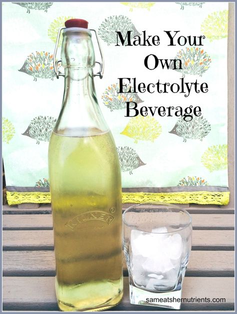 Electrolyte Water, Workout Drinks, Electrolyte Drink, Fermented Drink, Tea Diy, Grain Free Recipes, Water Recipes, Diy Health, Pure Leaf Tea Bottle