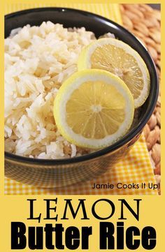 Lemon Butter Rice, Greek Lemon Rice Soup, Lemon Rice Soup, Jasmine Rice Recipes, Greek Lemon Rice, Flavorful Rice, Rice Side, Rice Side Dishes, Lemon Rice