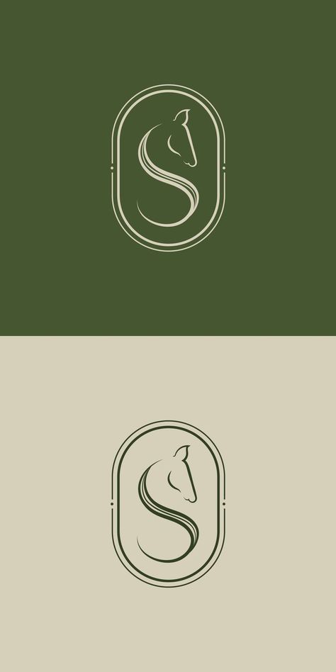 Equestrian Branding, Equine Logo Design, Equine Logos, Equestrian Logo, Horse Logo Design, Horse Brand, Inspiration Logo Design, Logo Design Inspiration Creative, S Logo Design