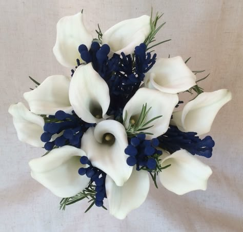 navy brunia berries Navy Wedding Arch, Brunia Berries, Wedding Bouquet Fake Flowers, Bouquet Fake Flowers, Blue Purple Wedding, Untraditional Wedding, Blue Wedding Decor, Blue And Gold Wedding, Jordan Wedding