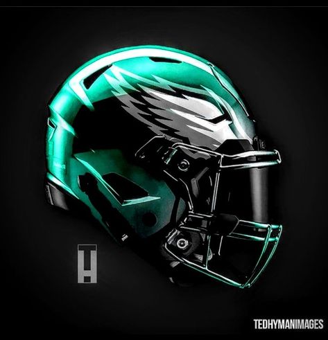 Philadelphia Eagles Eagles Tattoo, Philadelphia Eagles Helmet, Eagles Helmet, Nfl Helmets, Football Helmet Design, Graffiti Names, Helmet Tattoo, Eagles Team, Atlanta Falcons Football