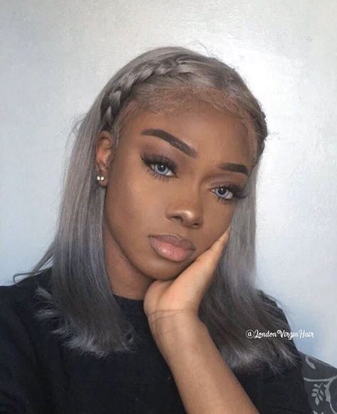 Find the beauty in every storm  LVH Doll: @beingstefs ✨ Hair: Luxury 613  Code: beingstefs - 10% off 🐲  #hair #hairofinstagram  #hairoftheday #weave #virginhairuk #hairextensions #bundles #bundledeals #virginhair #brazilianhair #peruv Blonde Brazilian, Sew In Weave, Sew In, Ash Blonde, Brazilian Hair, Grey Hair, Ash, Braids, Blonde