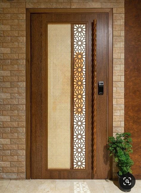 Apartment Main Entrance Design, Safety Door Design Entrance, House Entrance Doors, Interior Design Kitchen Contemporary, Main Doors, House Main Door, Flush Door Design, House Front Door Design, Modern Entrance Door