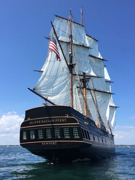 The First Fully-Rigged Tall Ship In 100 Years Sets Sail Off New England - TownandCountrymag.com Expedition Yachts, Navi A Vela, Old Sailing Ships, Ship Of The Line, Financial Crisis, Tall Ship, Sailing Vessel, Wooden Ship, Yacht Design