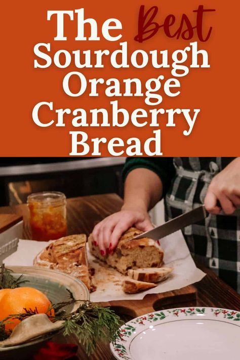 This delicious recipe for Cranberry Orange Sourdough Bread will leave you craving for more with every bite. Sourdough Orange Cranberry Bread, Sourdough Cranberry Orange Bread, Cranberry Orange Focaccia, Orange Cranberry Sourdough Bread, Cranberry Orange Sourdough Bread, Orange Sourdough Bread, Cranberry Orange Sourdough, Sweet Sourdough Bread Recipe, Orange Cranberry Bread