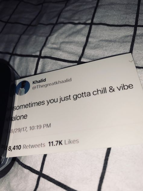 ~sometimes you just gotta chill & vibe alone~ How To Vibe Alone, Alone Vibes Captions, Chilling Captions, Vibing Alone, Get Over Him Quotes, Vibe Alone, Inspirational Tweets, Chill Quotes, Ig Quotes