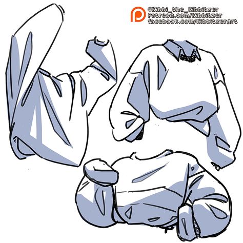 Drawing Oversized Clothes, Sweater Poses Drawing, Loose Clothes Reference, Kibbitzer Clothes Reference, Folds In Clothes Drawing Reference, Sweatshirt Reference Drawing, Clothe References Drawing, Oversized Outfit Drawing, Clothes Reference Drawing Ideas