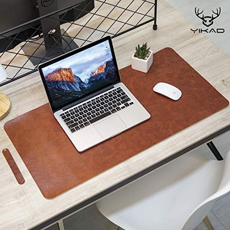 Desk Accesories, Leather Desk Accessories, Traditional Anniversary Gifts, Desk Calendar Pad, Computer Mat, Large Office, Leather Desk Pad, Desk Mouse Pad, Leather Mouse