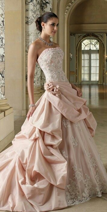 David Tutera. Mon Cheri David Tutera Wedding Dresses, Wedding Brides, Fashion Fantasy, Pink Wedding Dress, Red Ball, Pink Bridal, فستان سهرة, Dresses Pink, Beauty Dress