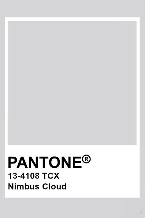 Joined Bathroom, Light Grey Pantone, Grey Pantone, Drawing Notes, Pantone Tcx, Pantone Color Chart, Color Knowledge, Pantone Swatches, Nimbus Cloud