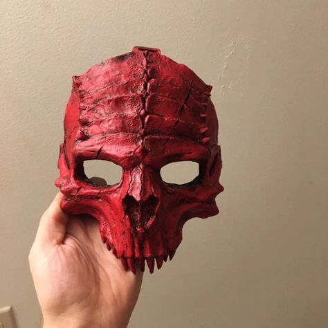 Half skull face