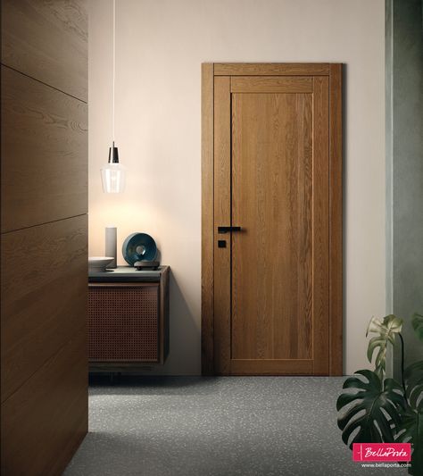 SPLEA 1PA | BellaPorta Modern Wood Doors, House Moodboard, Interior Door Styles, Solid Wood Interior Door, Wooden Panelling, Japandi Interiors, Interior Design Per La Casa, Doors Interior Modern, Wooden Doors Interior