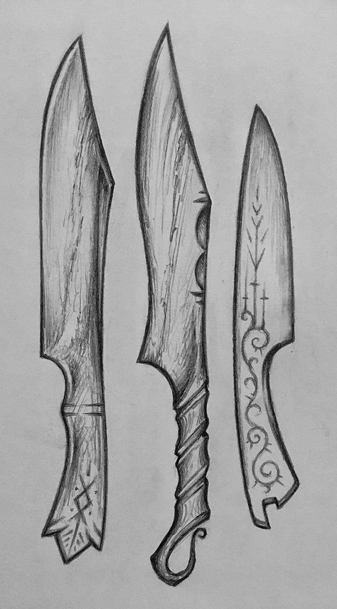 Knife Ideas Design Drawing, Knife Design Drawing, Cool Knife Designs, How To Draw Knife, How To Draw A Knife, Knife Design Ideas, Knife Concept Art, Cedarlore Forge, Knife Drawings