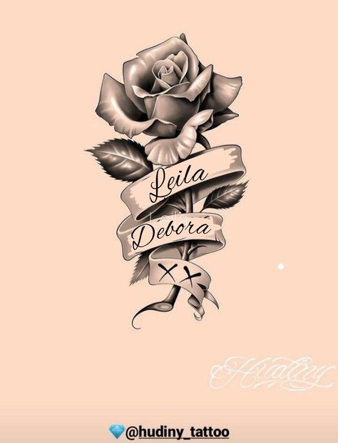 Rose Bud Tattoo, Tattoos To Honor Mom, Octopus Tattoo Sleeve, Memorial Tattoo Ideas, Flor Tattoo, Realistic Rose Tattoo, Wrist Tattoo Ideas, Rose Flower Tattoos, Rose Drawing Tattoo