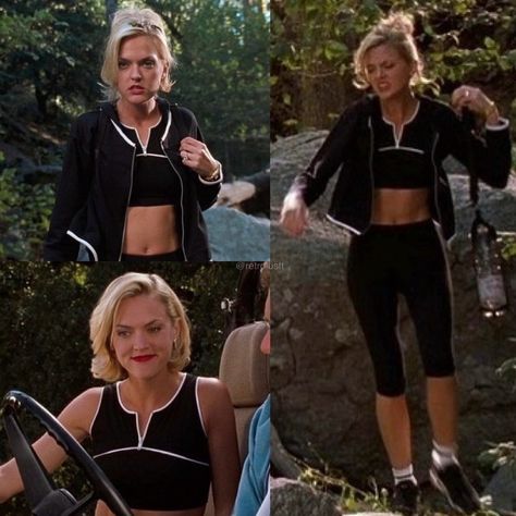 Meredith’s outfits from The Parent Trap. Which outfit’s your favourite? • The Parent Trap 1998 ‧ Drama/Romance ‧ 2h 8m • #theparenttrap #parenttrap #lindsaylohan #movie #movies #1990s #90s #nineties #outfits #outfit Do you like Meredith’s wardrobe? The Parent Trap Costume, Parent Trap Movie, Meredith Blake, The Parent Trap, Thrifty Fashion, Parent Trap, Movies Outfit, Step Moms, Athletic Wear