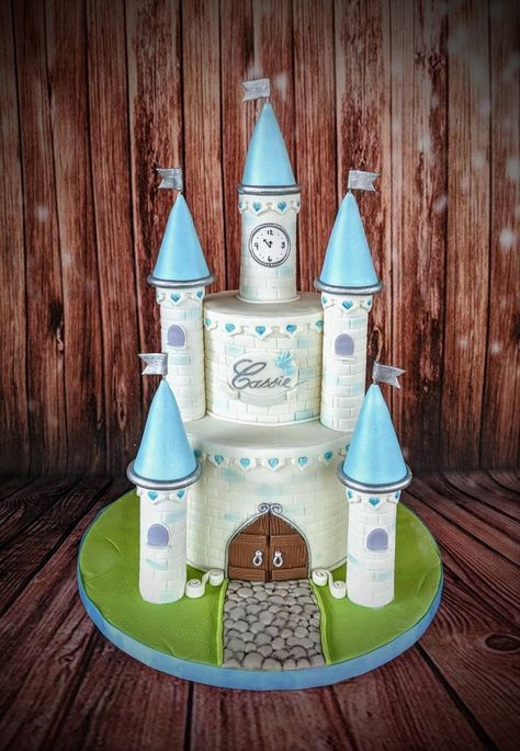 Fondant Princess, Beach Cake Topper, Princess Castle Cake, Dragon Cake, Art Deco Clock, Fondant Cupcake Toppers, Beach Cakes, Jacksonville Nc, Castle Cake