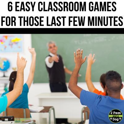 Try these six easy classroom games for those times when you have a few minutes left of class. Fun Grammar Activities For Middle School, Middle School Class Games, Fun English Games For Middle School, Academic Games For Middle School, Homeroom Activities Middle School, Middle School Review Games, Middle School Games Classroom, Middle School Classroom Games, Classroom Games For Middle School