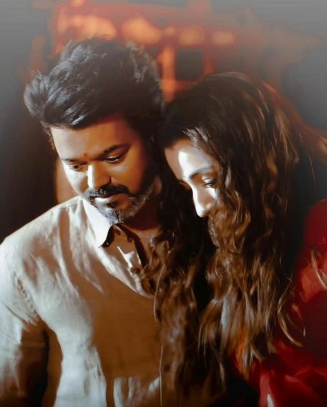 Thalapathi Vijay, Dialogue Images, New Movie Images, Ab De Villiers Photo, Friendship Images, Edit Pic, Friendship Video, Art Of Letting Go, Trisha Krishnan