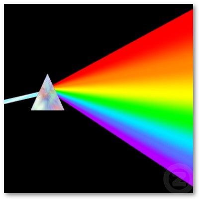 Prism and light spectrum Peace Poles, Rainbow Stuff, Colour Explosion, Art Room Posters, Ib Art, Pink Floyd Art, Light Spectrum, Chasing Rainbows, Rainbow Prism