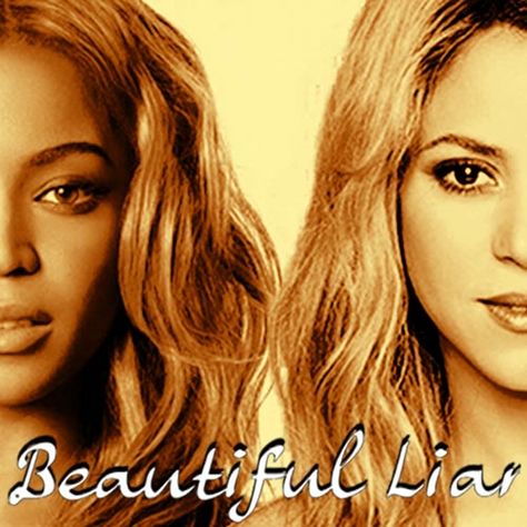 Beyoncé featuring Shakira Beautiful Liar Latina Colombian R&B Beyonce Knowles Arabic Beyonce And Shakira, Shakira Beautiful Liar, Beautiful Liar, Natasha Poly, Art Album, Beyonce Knowles, Graphic Novels, Shakira, Best Songs