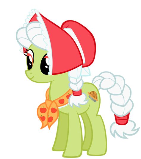 Young Granny Smith by Stabzor on DeviantArt Old Granny, Equestrian Girls, Mlp Characters, Mlp Fan Art, My Little Pony Characters, Mlp Pony, Hat And Scarf, Mlp My Little Pony, Granny Smith