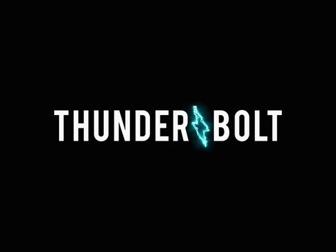 Thunderbolt Logo Animation by Thunderbolt Digital Logos, Fresco, Thunderbolt Logo, Blue Thunder, Logo Animation, Brand Board, Animation Design, Saint Charles, Show And Tell