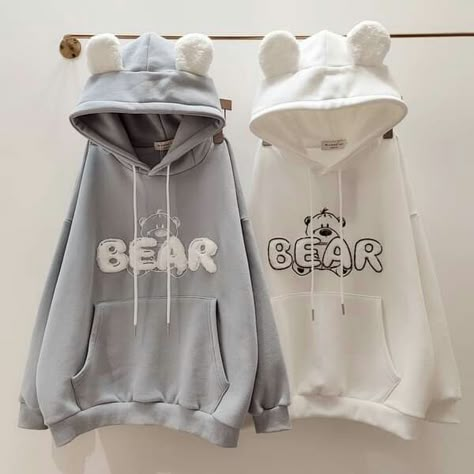 Hudy For Girl, Hudi Item Girl, Hoody Outfits, Dynasty Outfits, White Tracksuit, Hoodie Cute, Stylish Hoodies, Trendy Hoodies