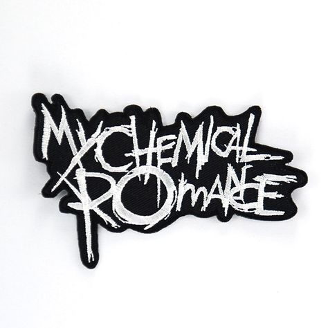 Mcr Patch, Mcr Logo, My Chemical Romance Logo, Blazer Diy, Senior Jackets Patches, Stickers Rock, Letterman Patches, Crust Pants, Senior Jackets