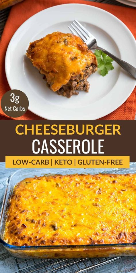 Low Carb Bacon Cheeseburger Casserole, Keto Cheeseburger Casserole, Low Carb Cheeseburger Casserole, Keto Cheeseburger, Casserole With Bacon, Bacon Cheeseburger Casserole, Low Carb Low Fat Recipes, Low Carb Casseroles, Cheeseburger Casserole