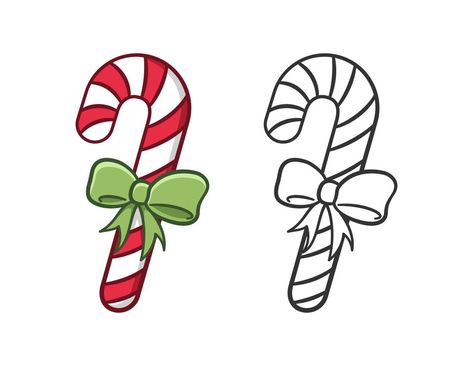 Candy Cane Doodle, Ribbon Outline, Print Drawing, Activity Worksheet, Worksheet For Kids, Peppermint Candy Cane, Doodle Cartoon, Peppermint Candy, Christmas Theme