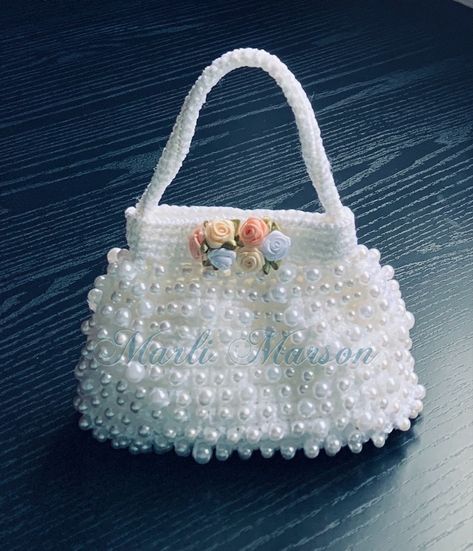 Colorful Creations: Crochet Potli Bag Edition Crochet Potli Bag, Mini Bag Pattern, Crochet Tutorial Pattern, Potli Bag, Potli Bags, Crochet Handbags Patterns, Crochet Purse Patterns, Crochet Bags Purses, Crochet Flower Tutorial